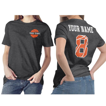 Personalized Basketball Mom T Shirt, Custom Vintage Basketball Mom Tee Shirt, Mother's Day Gifts For Mom