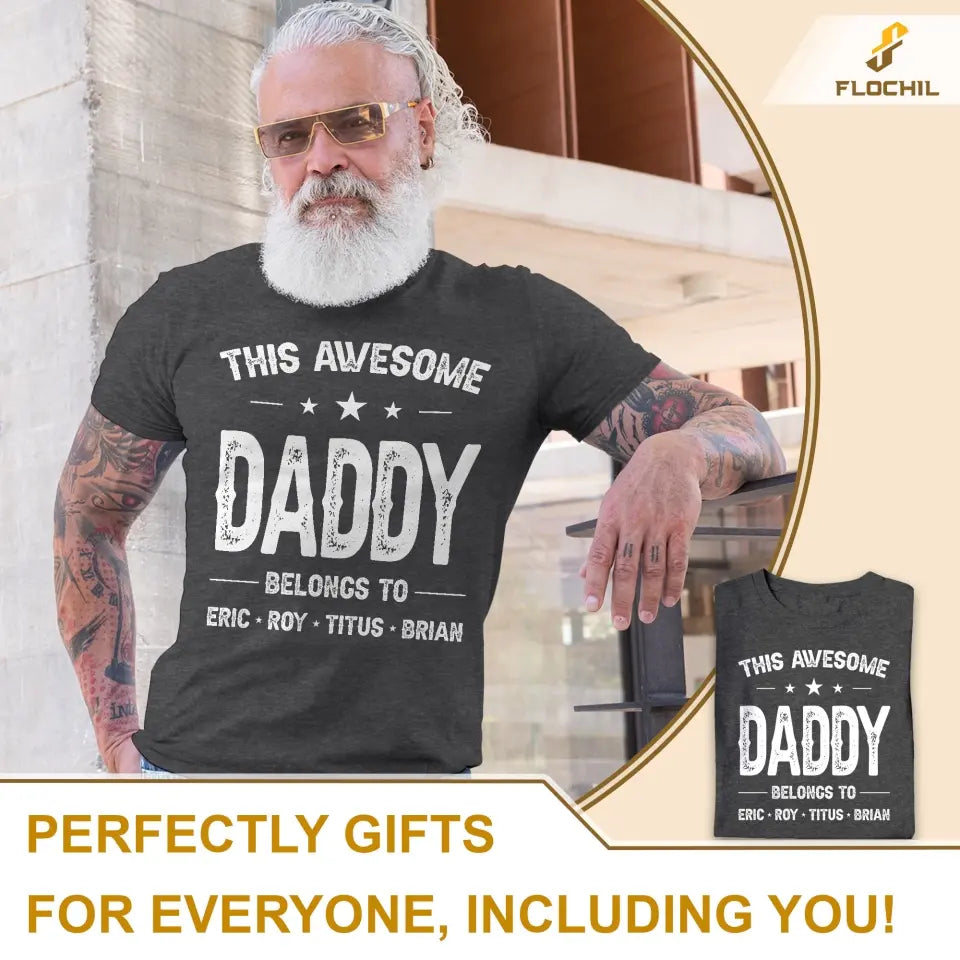 Personalized Dad Shirts, Dad Shirts For Men, Best Dad Shirt, Shirts For Dad, Personalized Gifts For Dad, Custom Fathers Day Shirts, Daddy Shirts For Men, Daddy And Daughter Shirts